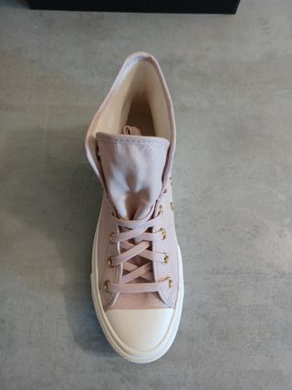 Converse Chuck Taylor Lift Hi Flush Rosa Dorado