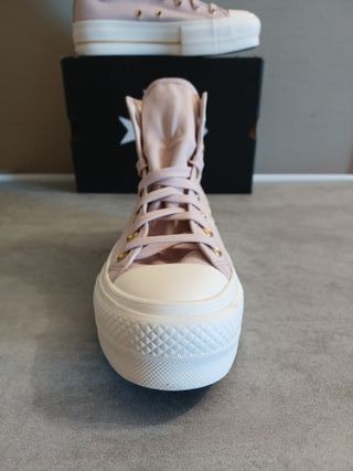 Converse Chuck Taylor Lift Hi Flush Rosa Dorado