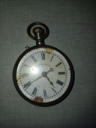 Antiguedad Reloj Stockholm 2064 Plata/Blanco