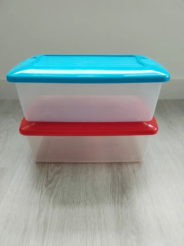 Cajas de plástico para almacenamiento