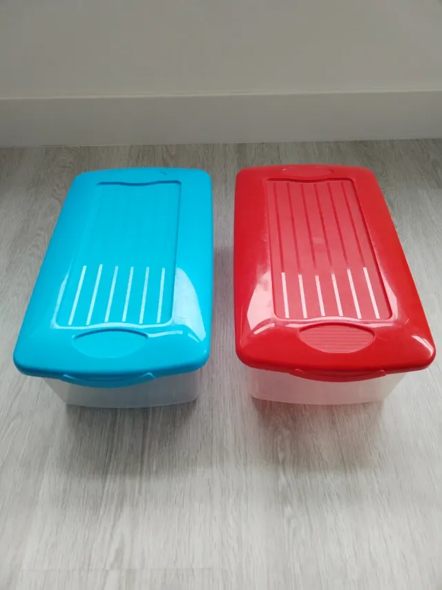 Cajas de plástico para almacenamiento
