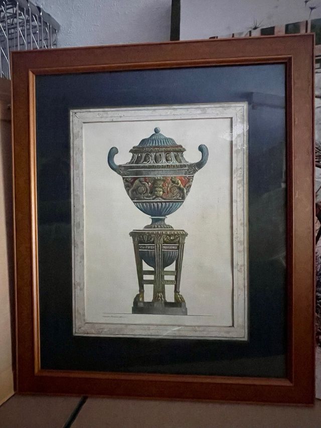 Cuadro Giovanni Battista Urna Antigua 57x67