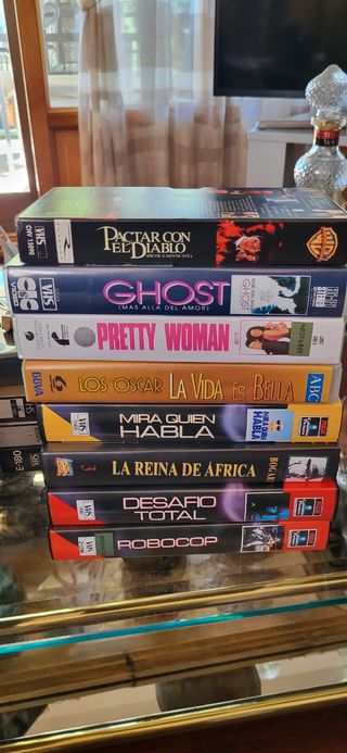 Lote 8 Películas VHS: Acción, Drama, Romance