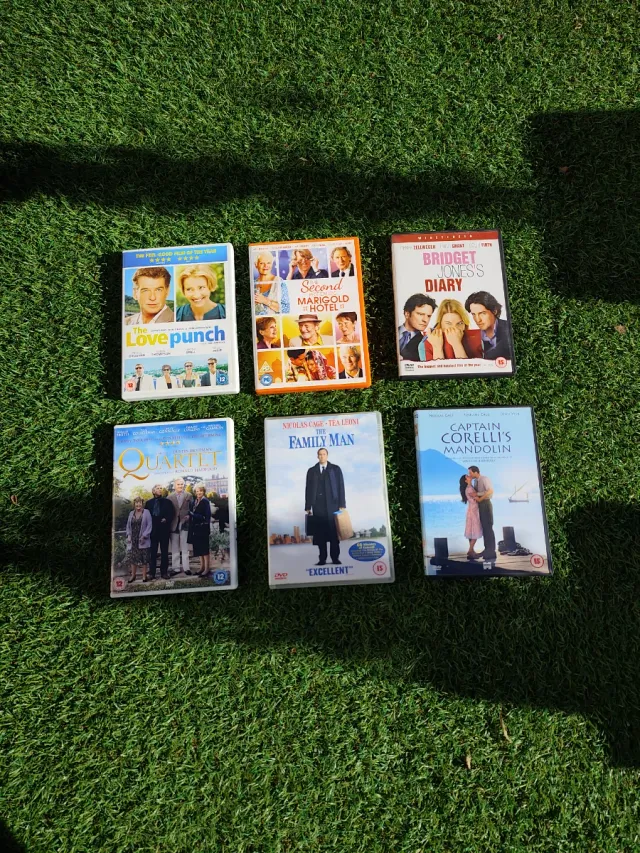 Lote 6 Películas DVD Comedia/Romance