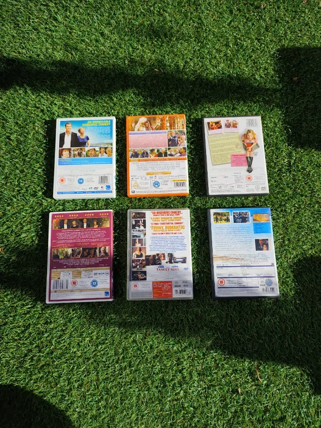Lote 6 Películas DVD Comedia/Romance