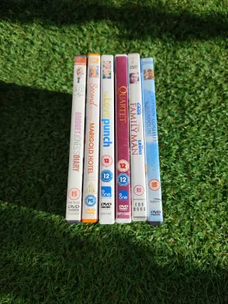 Lote 6 Películas DVD Comedia/Romance.3€ lote