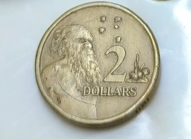 Moneda Australia Reina Isabel II 1988