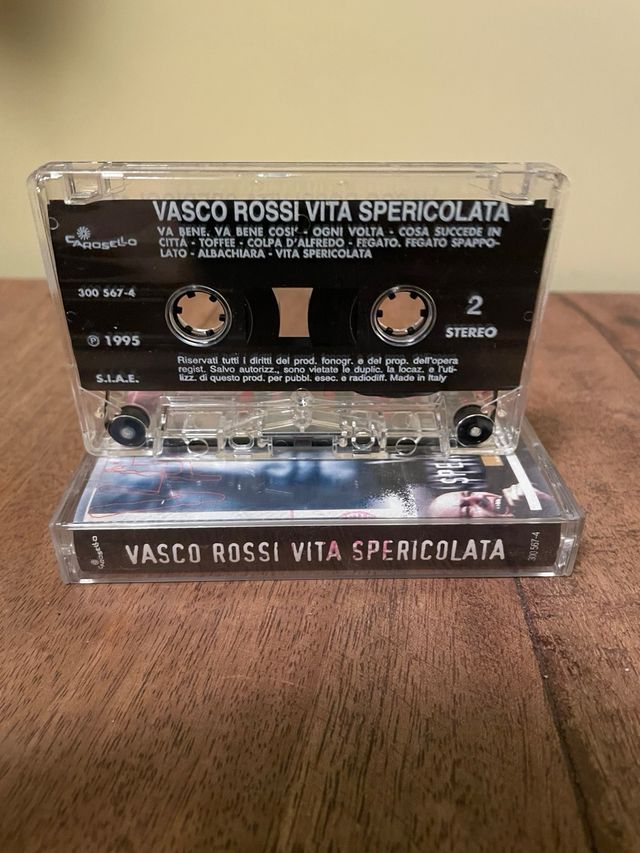 Musicassetta Vasco Rossi Vita Spericolata MC