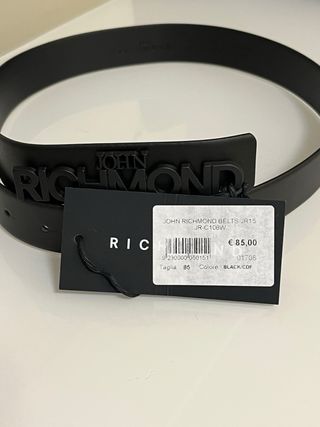 Cintura John Richmond 100cm Nera