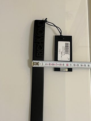 Cintura John Richmond 100cm Nera