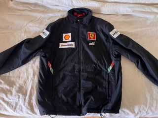 Chaqueta Abrigo Puma Ferrari Negra