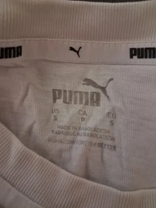 Camiseta Puma Blanca Talla s
