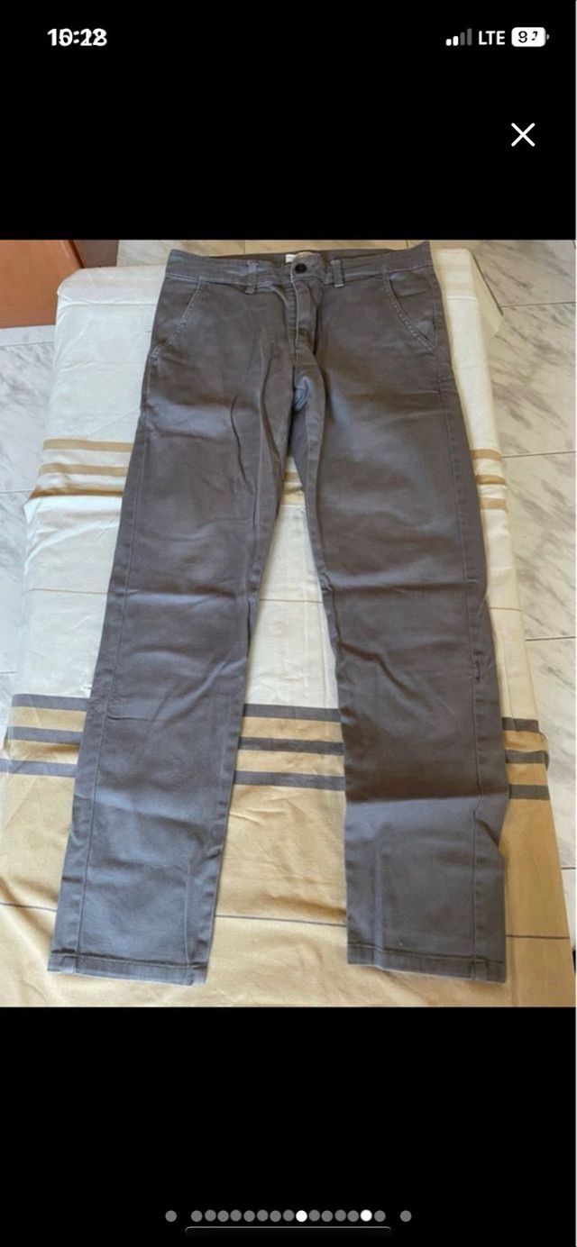 Pantalón gris hombre Talla M