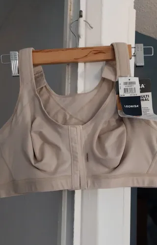 Sujetador deportivo Leonisa Beige