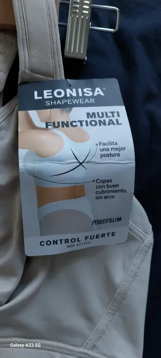Sujetador deportivo Leonisa Beige