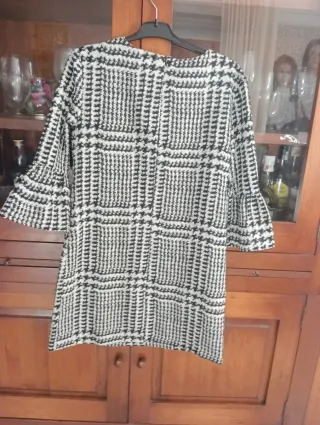 Vestido corto Zara estampado