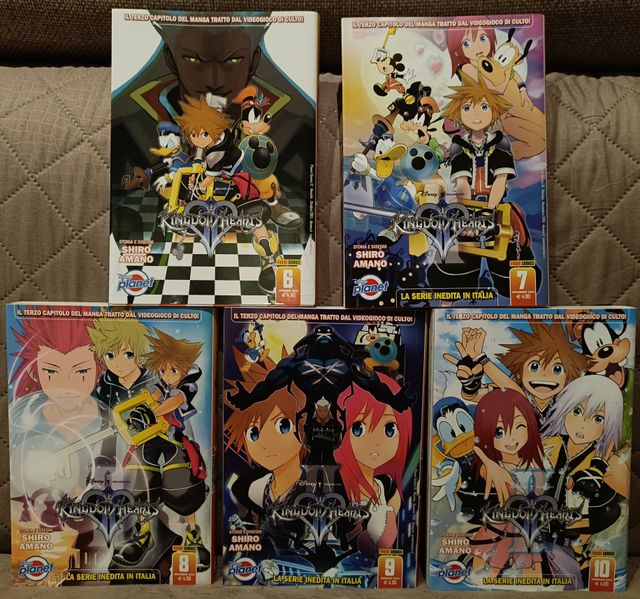 Manga Disney Kingdom Hearts - serie completa