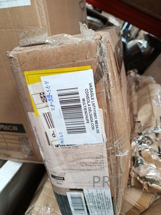 VASAGLE Tavolo Consolle Sottile con Multipresa