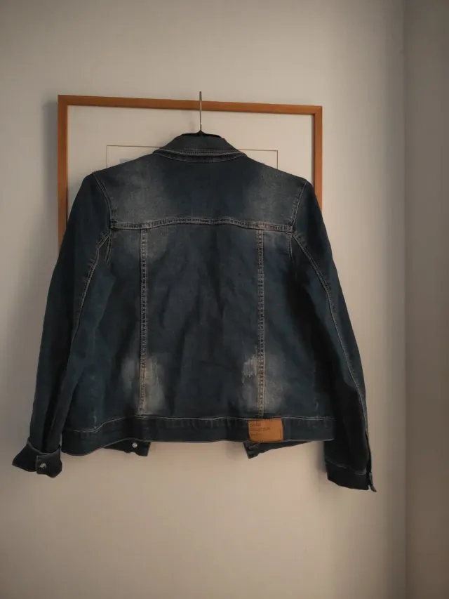 Chaqueta vaquera azul de niña