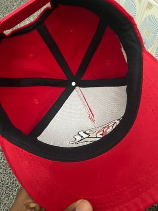 Gorra Snapback Crowdead Originals Beige/Roja