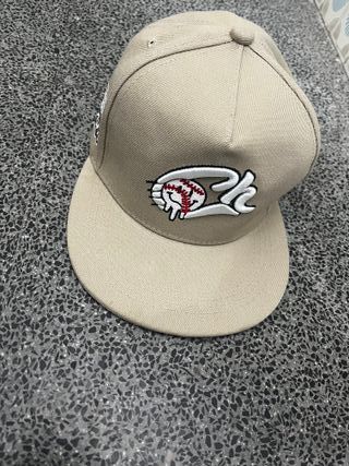 Gorra Snapback Crowdead Originals Beige/Roja