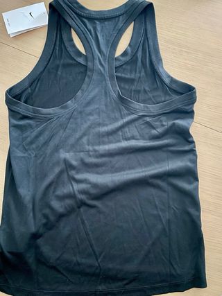 Camiseta tirantes Nike Dry-Fit negra