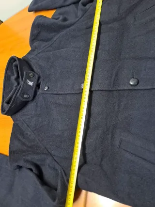 Abrigo Vintage Burberry Azul Multicolor80% lana