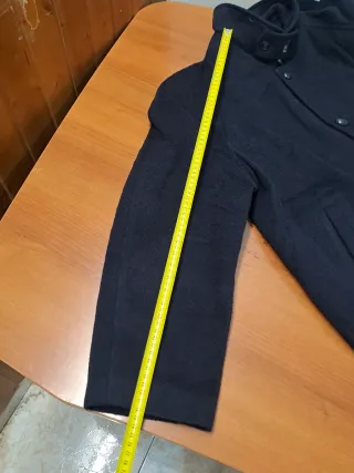 Abrigo Vintage Burberry Azul Multicolor80% lana