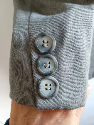 Tailleur donna lana vergine grigio