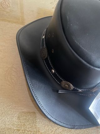 Sombrero Scippis Reno Piel Negro Talla M