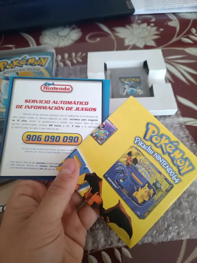Gioco Pokémon Plata Game Boy Color Completo