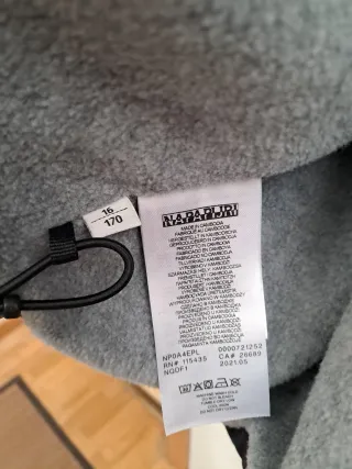 Abrigo Napapijri Rainforest Azul. TALLA 16