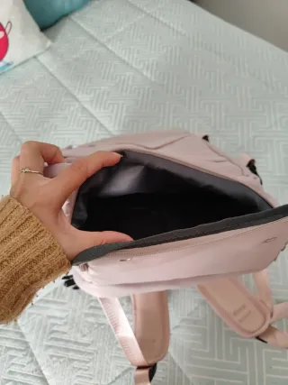 Mochila de cabina rosa palo