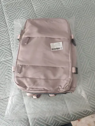 Mochila de cabina rosa palo