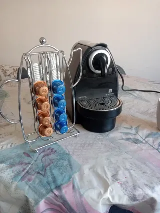 Cafetera Nespresso Krups Negra