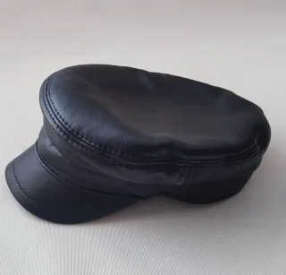 Berretto in vera pelle Luisa Spagnoli