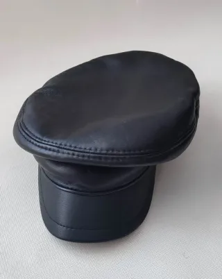 Berretto in vera pelle Luisa Spagnoli