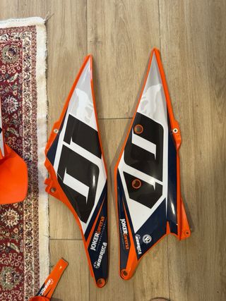 Plásticos KTM 20/23 Enduro Wolf Nuevos