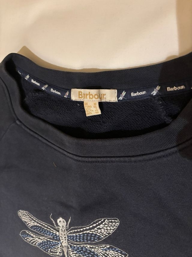 Sudadera Barbour con libélulas