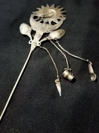 Broche Ceremonial Andino Sol y Luna