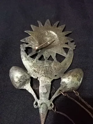 Broche Ceremonial Andino Sol y Luna