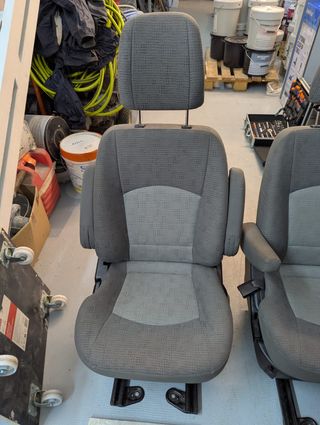 Asientos giratorios camper (2 unidades)