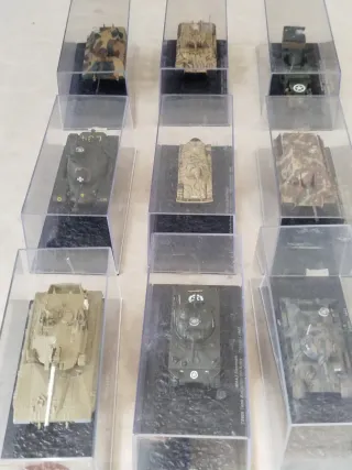 Modelli di carri armati di diversi paesi