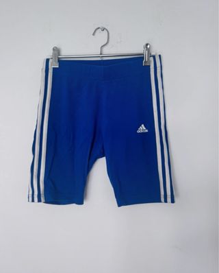Pantalón corto chándal Adidas azul T. S