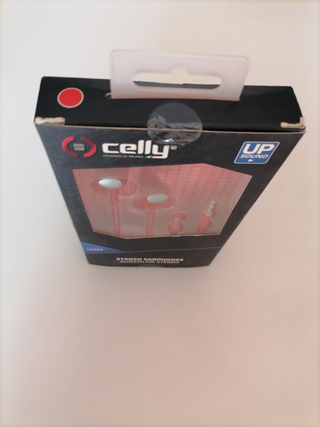 Celly Up500 Cuffie Stereo Rosse