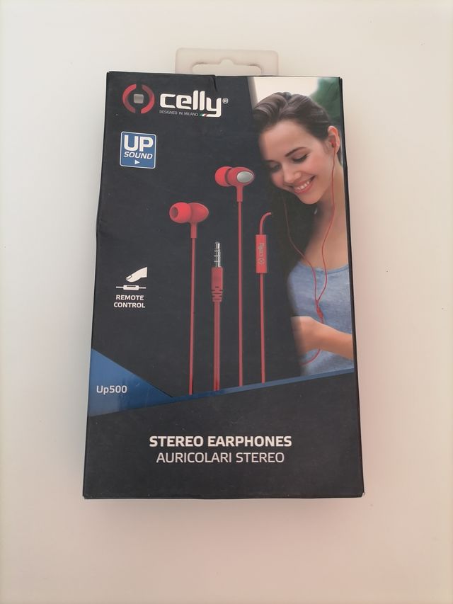 Celly Up500 Cuffie Stereo Rosse
