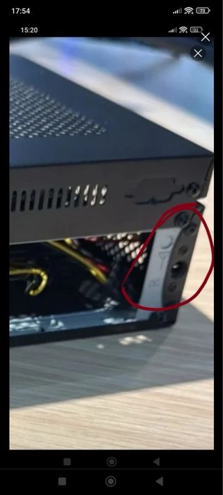 Caja PC Mini ITX Negra