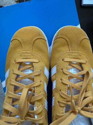 Zapatillas Adidas Gazelle Amarillas Talla 38 2/3