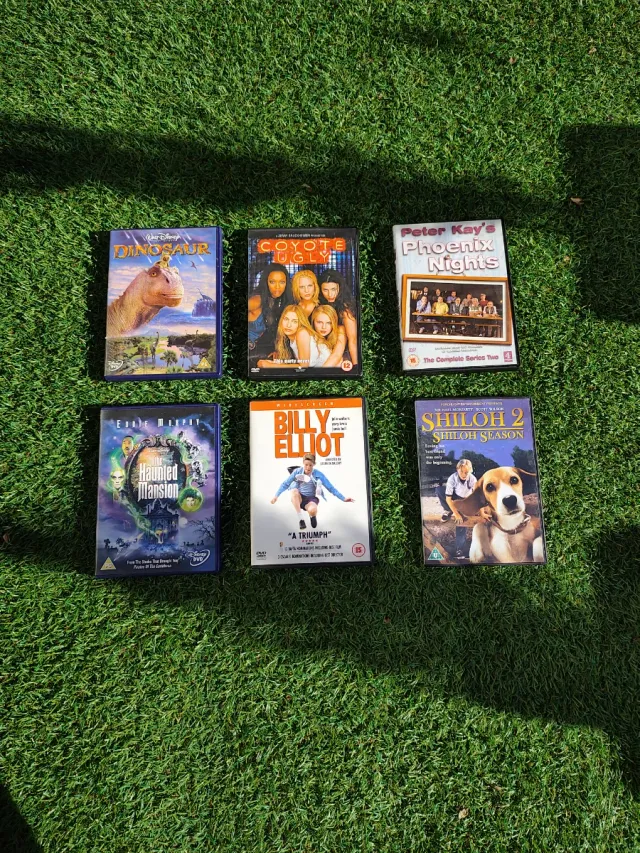 Lote 6 Películas DVD: Dinosaur, Coyote Ugly, Peter