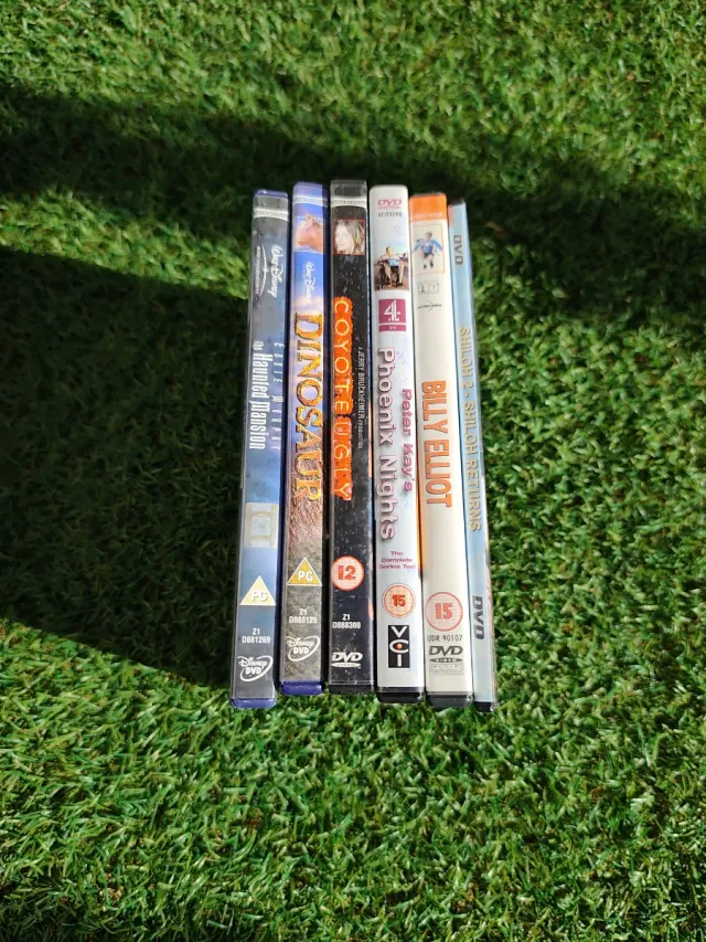 Lote 6 Películas DVD: Dinosaur, Coyote Ugly, Peter